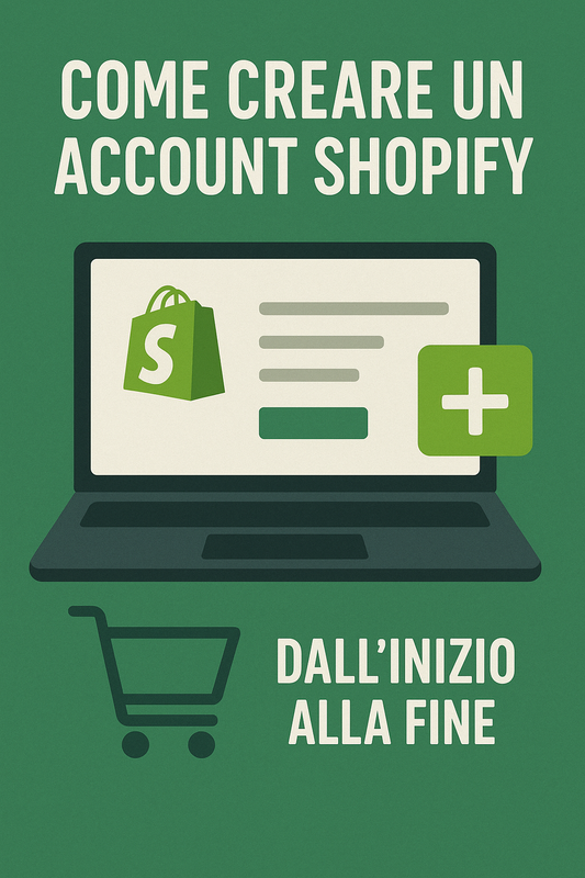 come creare il tuo negozio Shopify ￼